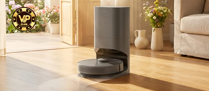 Aspirator robot Dreame D10s Plus sau 10 000 de lei